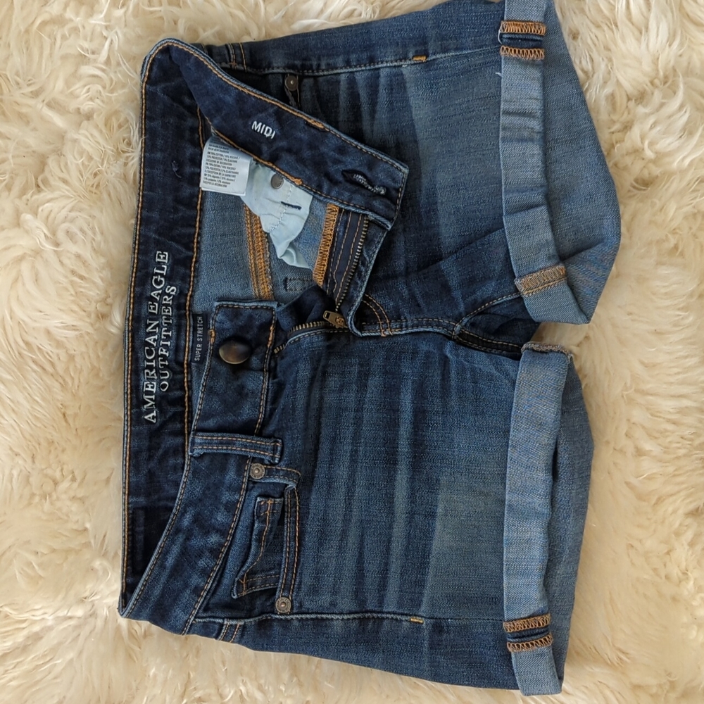 American Eagle shorties shorts size 0